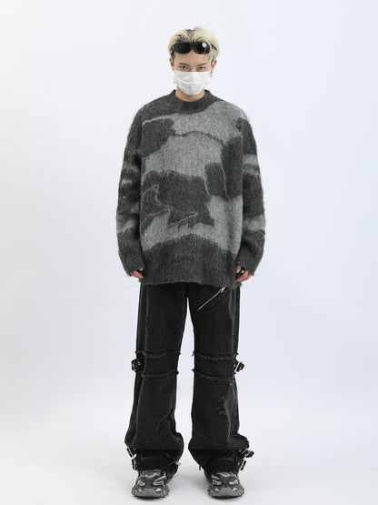 Flowing Forms Mohair Blend Sweater