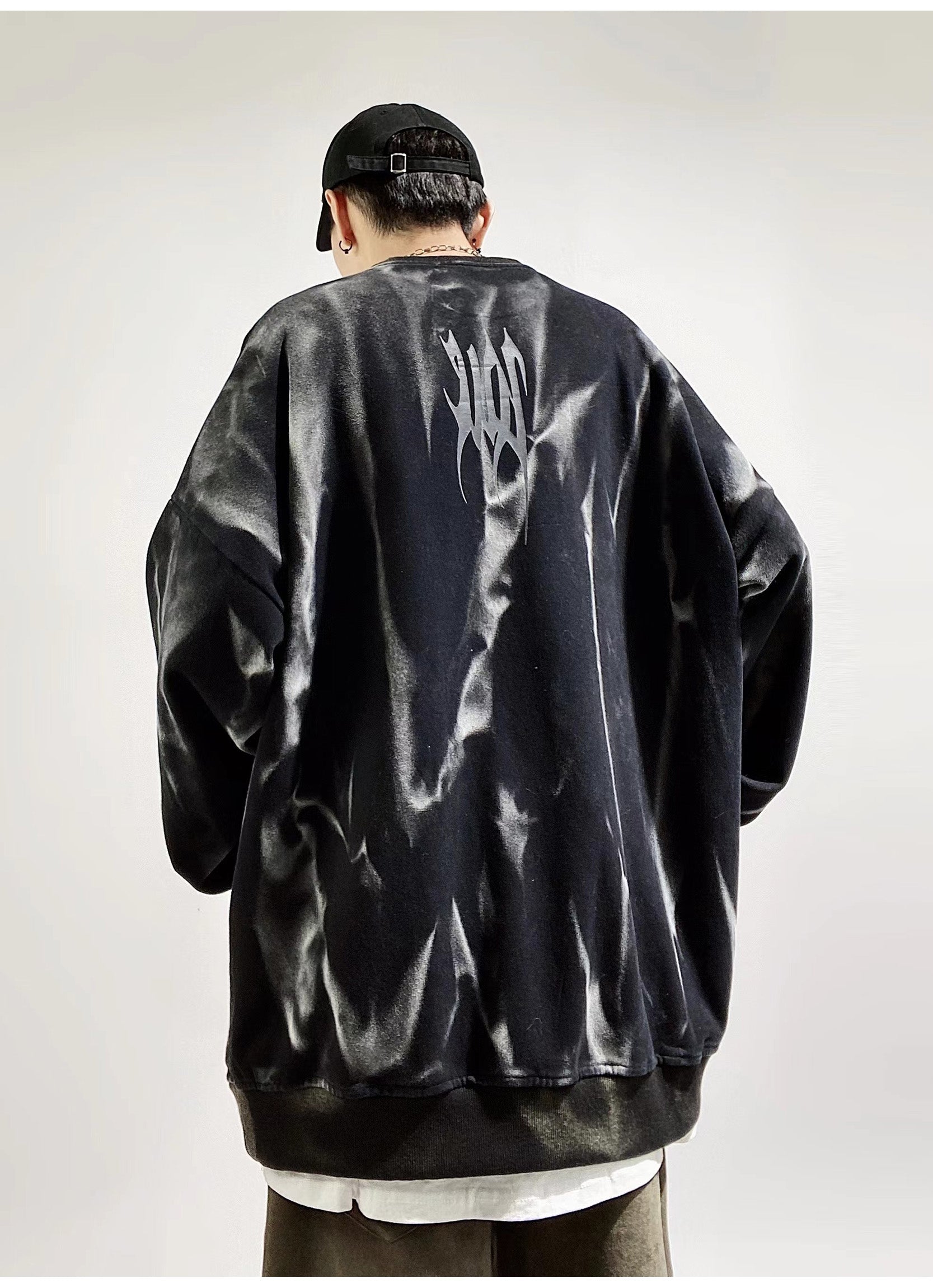 Oversized Tie Dye Sweatshirt