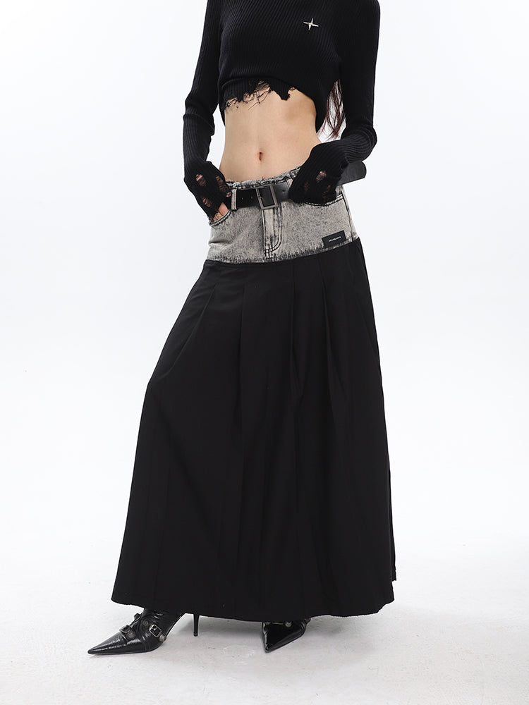 Deconstructed Maxi Skirt