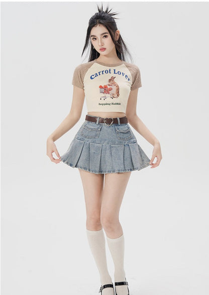 Carrot Lover Raglan Baby Tee