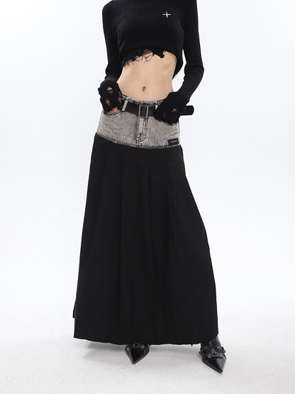 Deconstructed Maxi Skirt