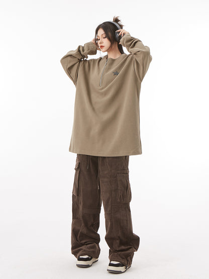 Corduroy Relaxed Cargo Pants