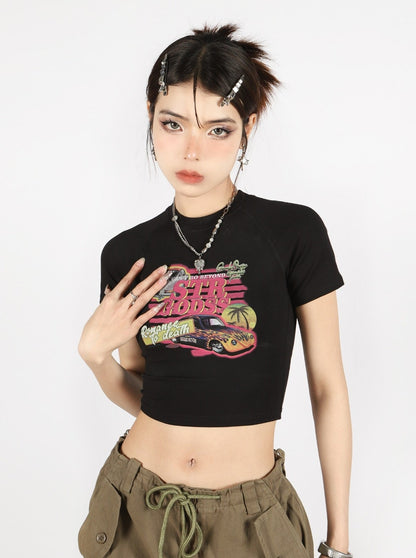 Racer Raglan Baby Tee