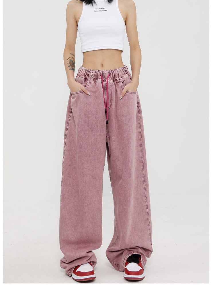 Vintage Washed Baggy Jeans