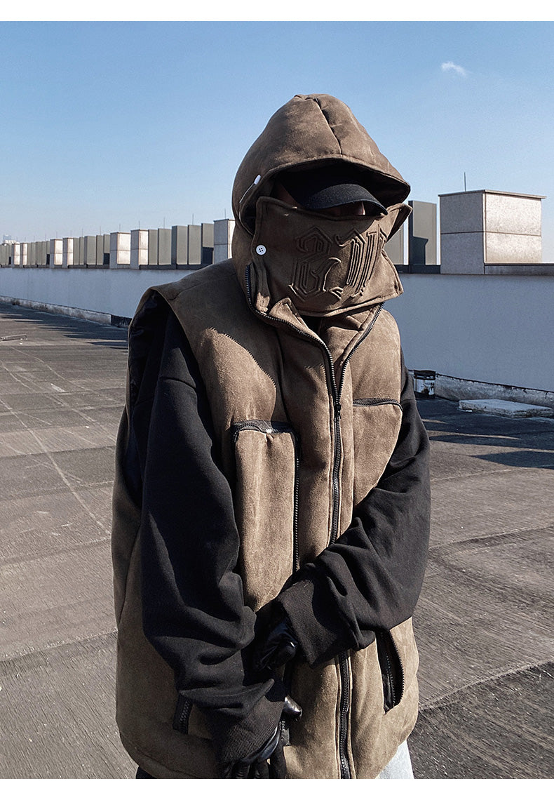 Hooded Uc Utility Vest