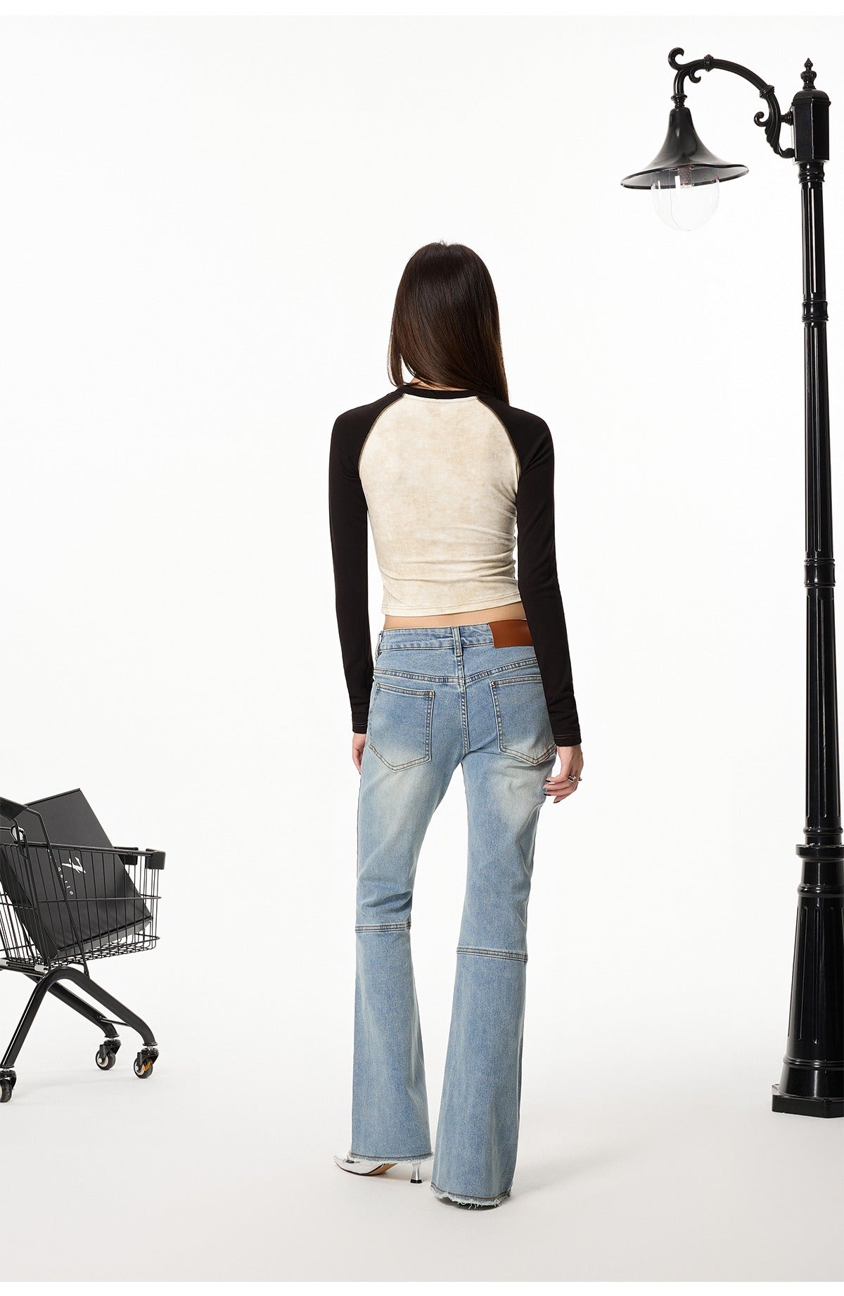 Vintage Raglan Long Sleeve Top