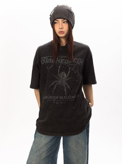 Spider Vintage Washed T-Shirt