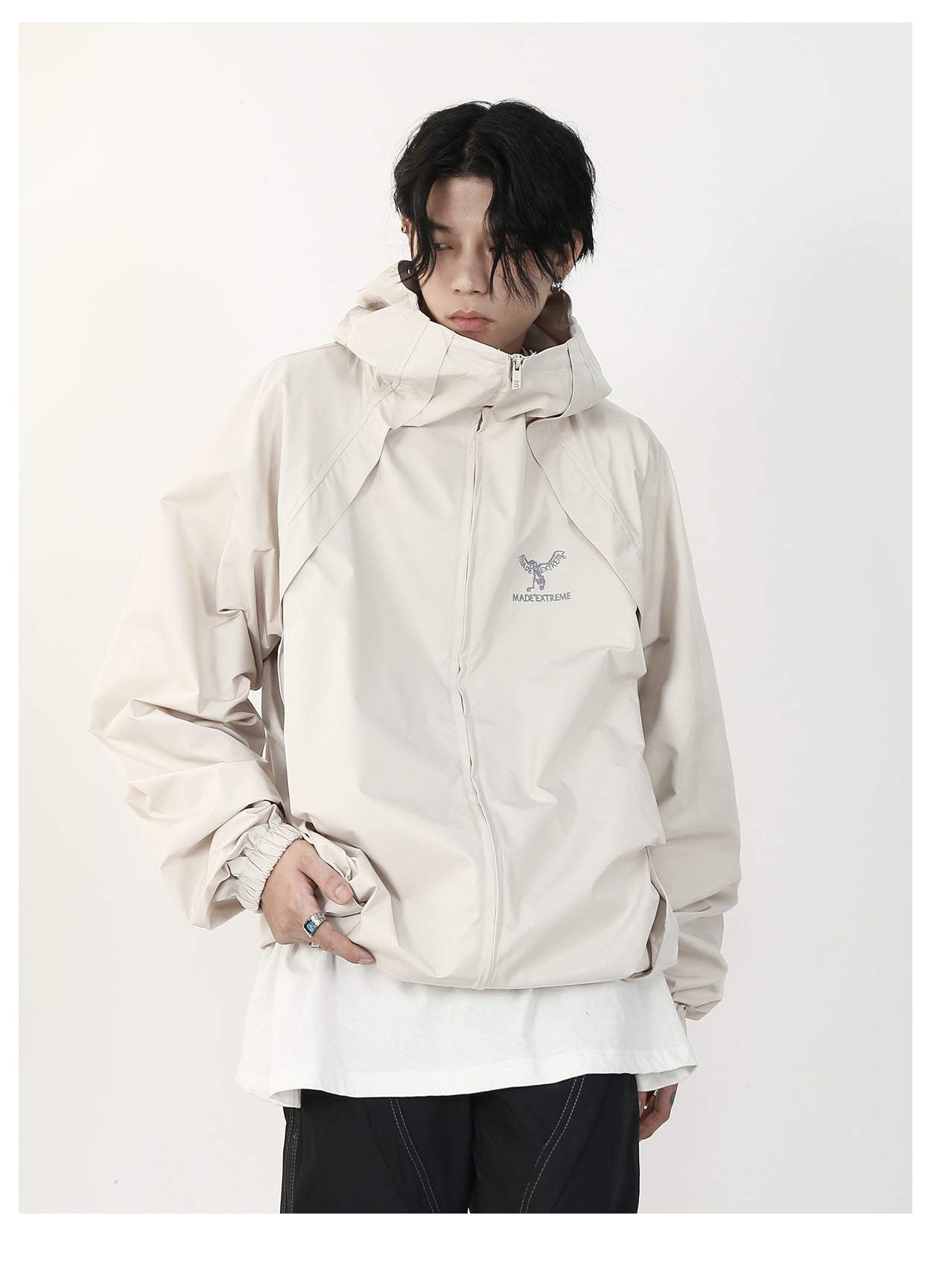 Made Extreme Hooded Windbreaker Jacket