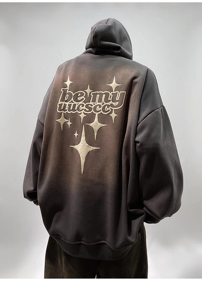 y2k By My Star Oversized Hoodie