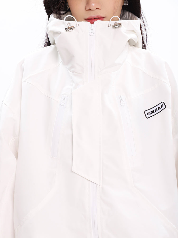 Oversized Windbreaker Jacket