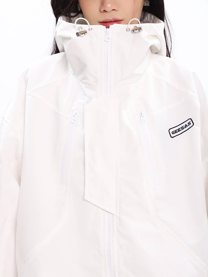 Oversized Windbreaker Jacket