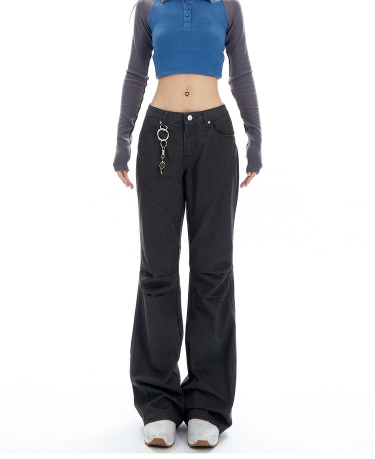 Bootcut Saddle Pants