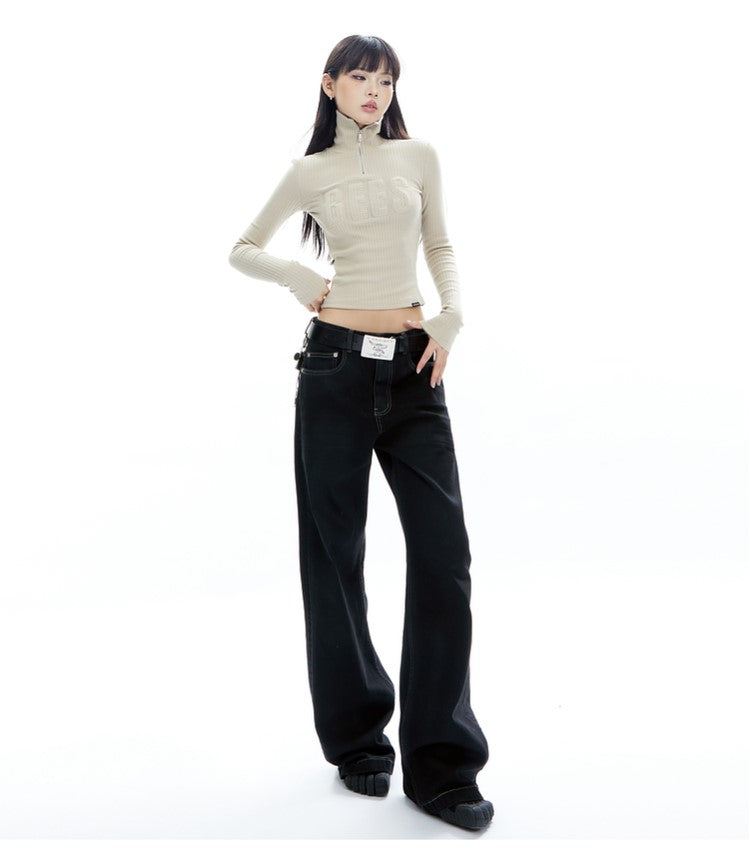Relaxed Bootcut Jeans