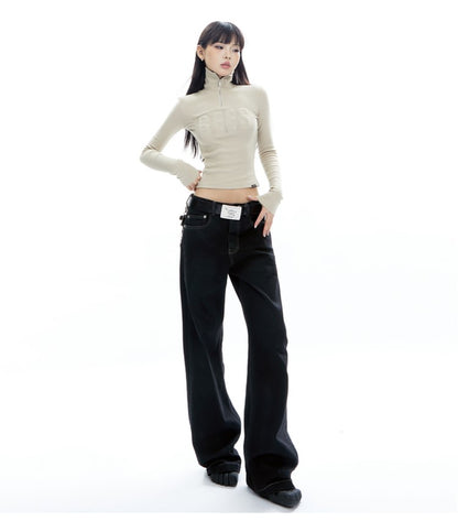 Relaxed Bootcut Jeans