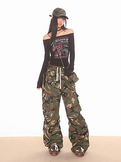 Camoflauge Cargo Pants