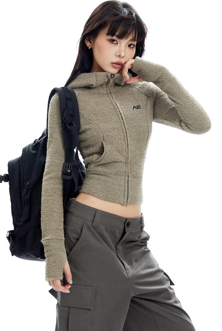 Cozy Hooded Zip Up