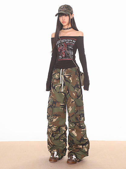 Camoflauge Cargo Pants