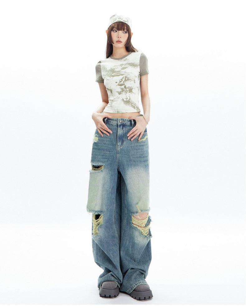 Ripped Distressed Jeans