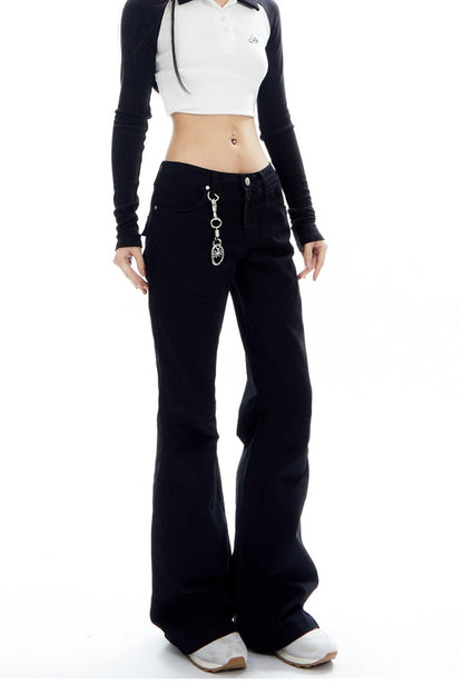 Bootcut Saddle Pants