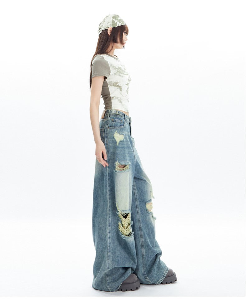 Ripped Distressed Jeans