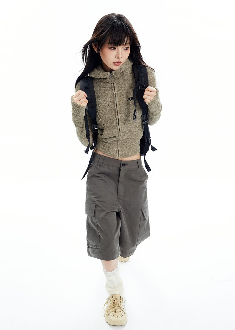 Cozy Hooded Zip Up