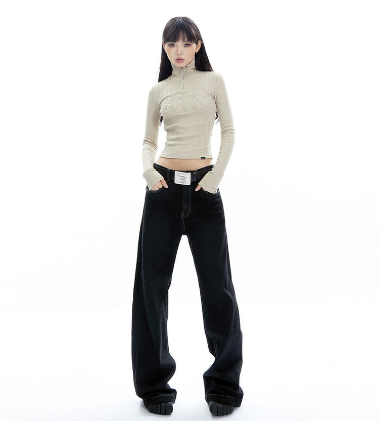 Relaxed Bootcut Jeans