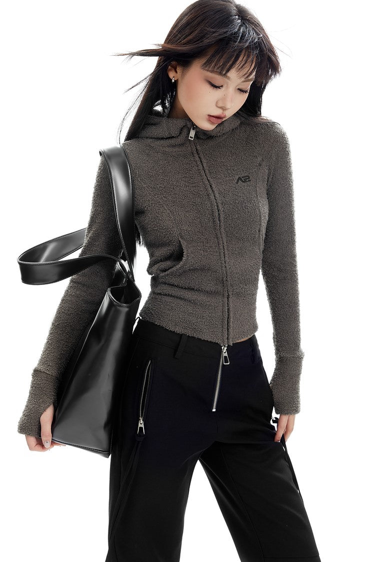 Cozy Hooded Zip Up