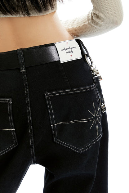 Relaxed Bootcut Jeans