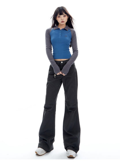 Bootcut Saddle Pants