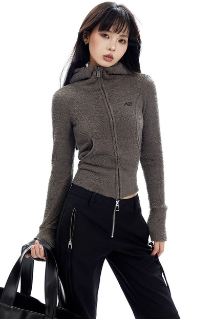 Cozy Hooded Zip Up