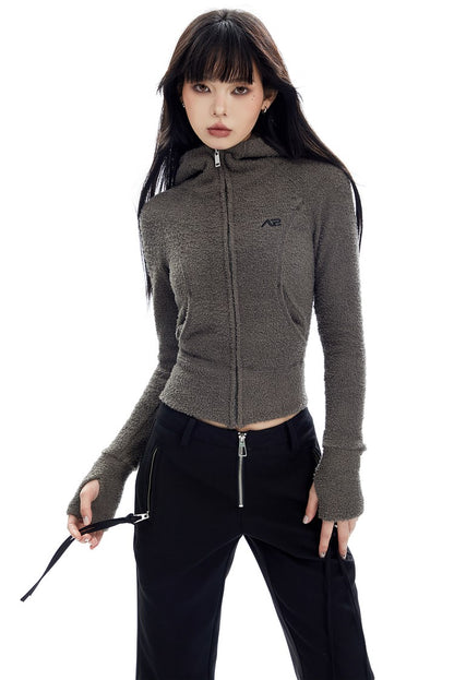 Cozy Hooded Zip Up