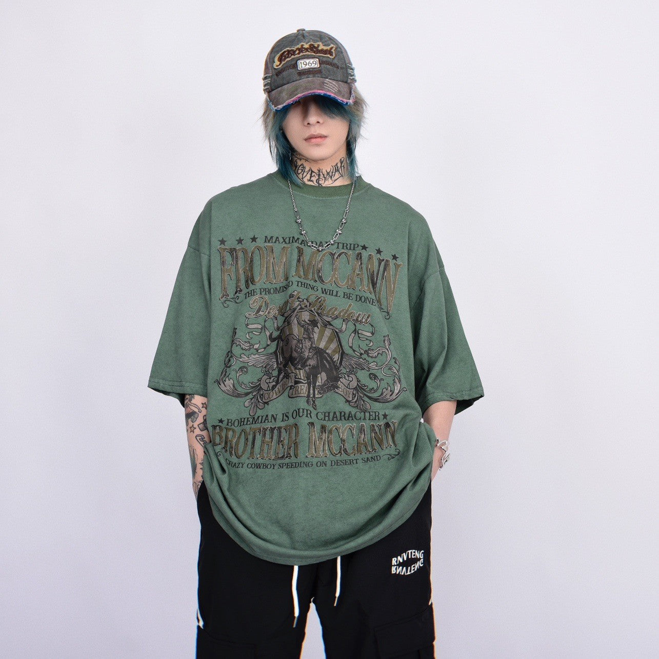 Vintage Washed Graphic T-Shirt