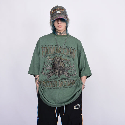 Vintage Washed Graphic T-Shirt