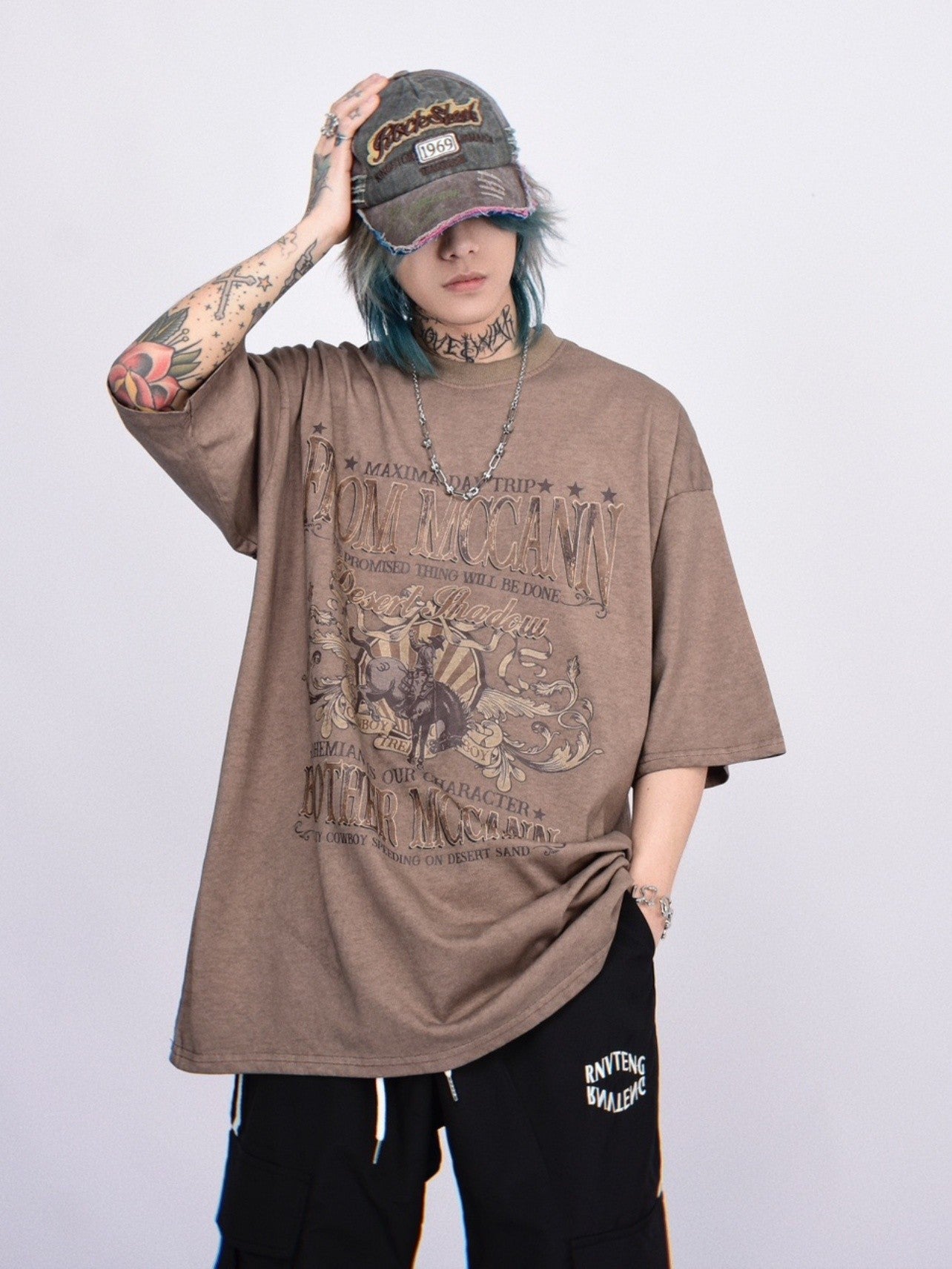Vintage Washed Graphic T-Shirt