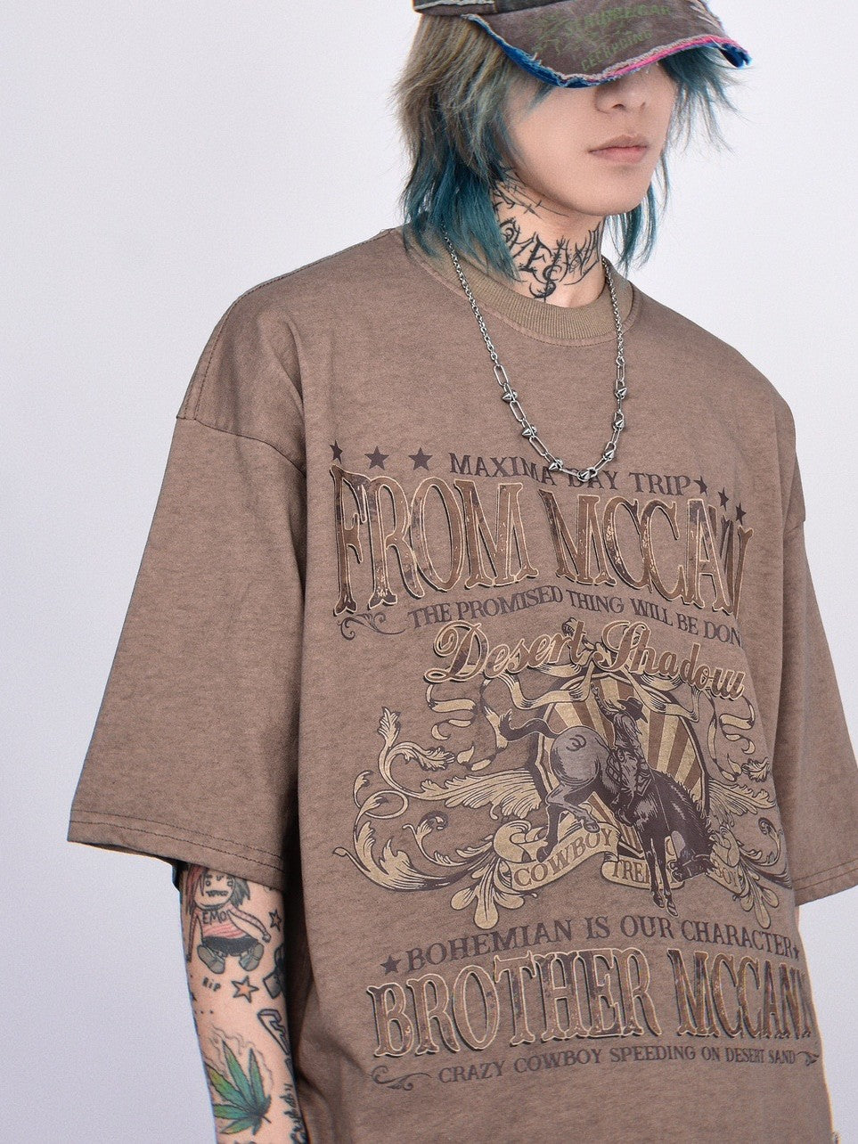 Vintage Washed Graphic T-Shirt