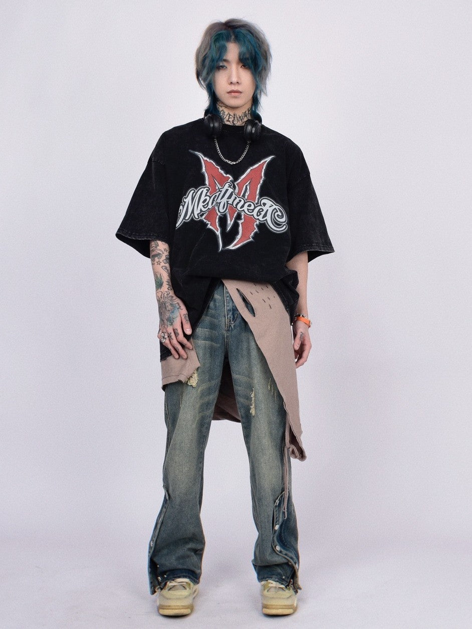 Vintage Washed Graphic T-Shirt