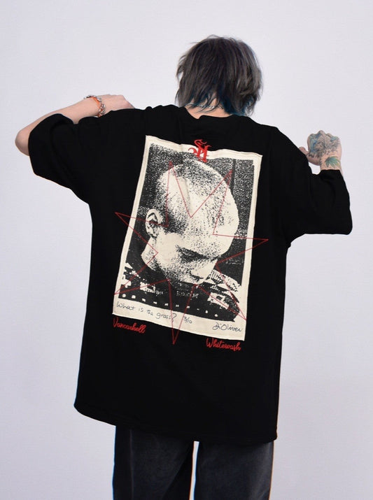 Graffiti Polaroid Streetwear T-Shirt