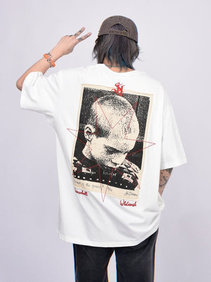 Graffiti Polaroid Streetwear T-Shirt