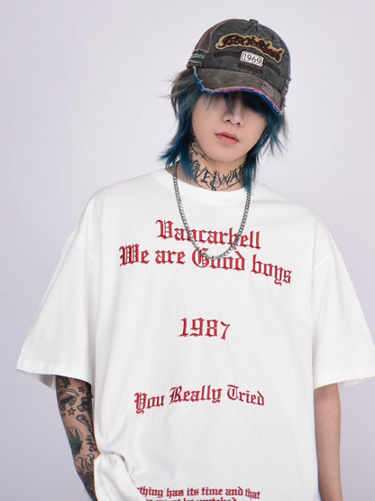 Graffiti Polaroid Streetwear T-Shirt