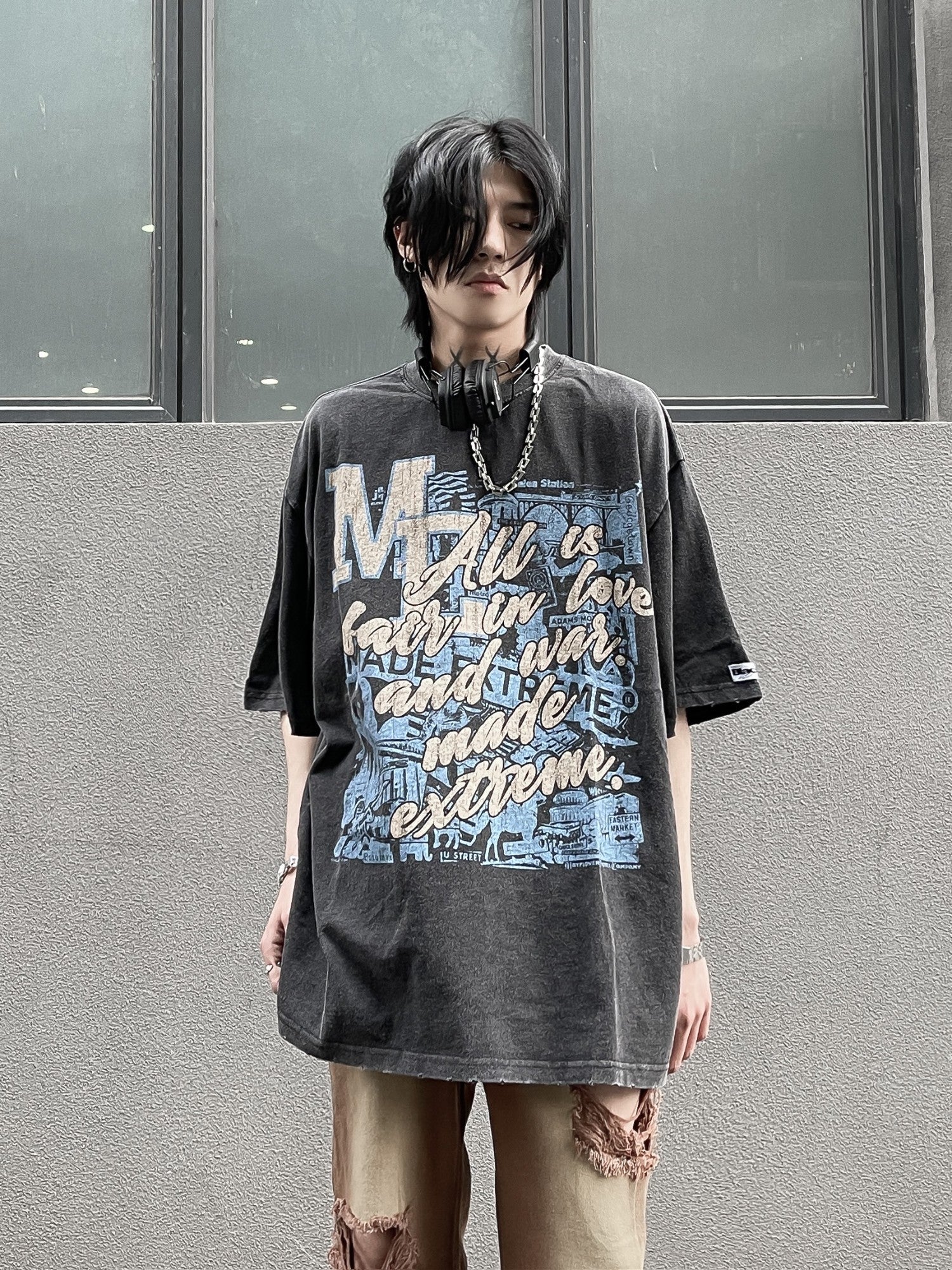 Streetwear All Is Fair In Love And War T-Shirt