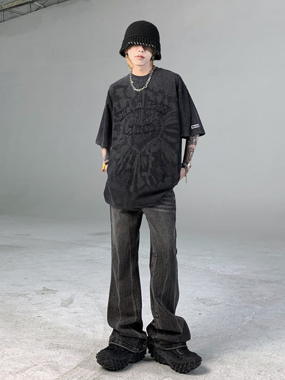 Goth Streetwear Blot Graphic T-Shirt