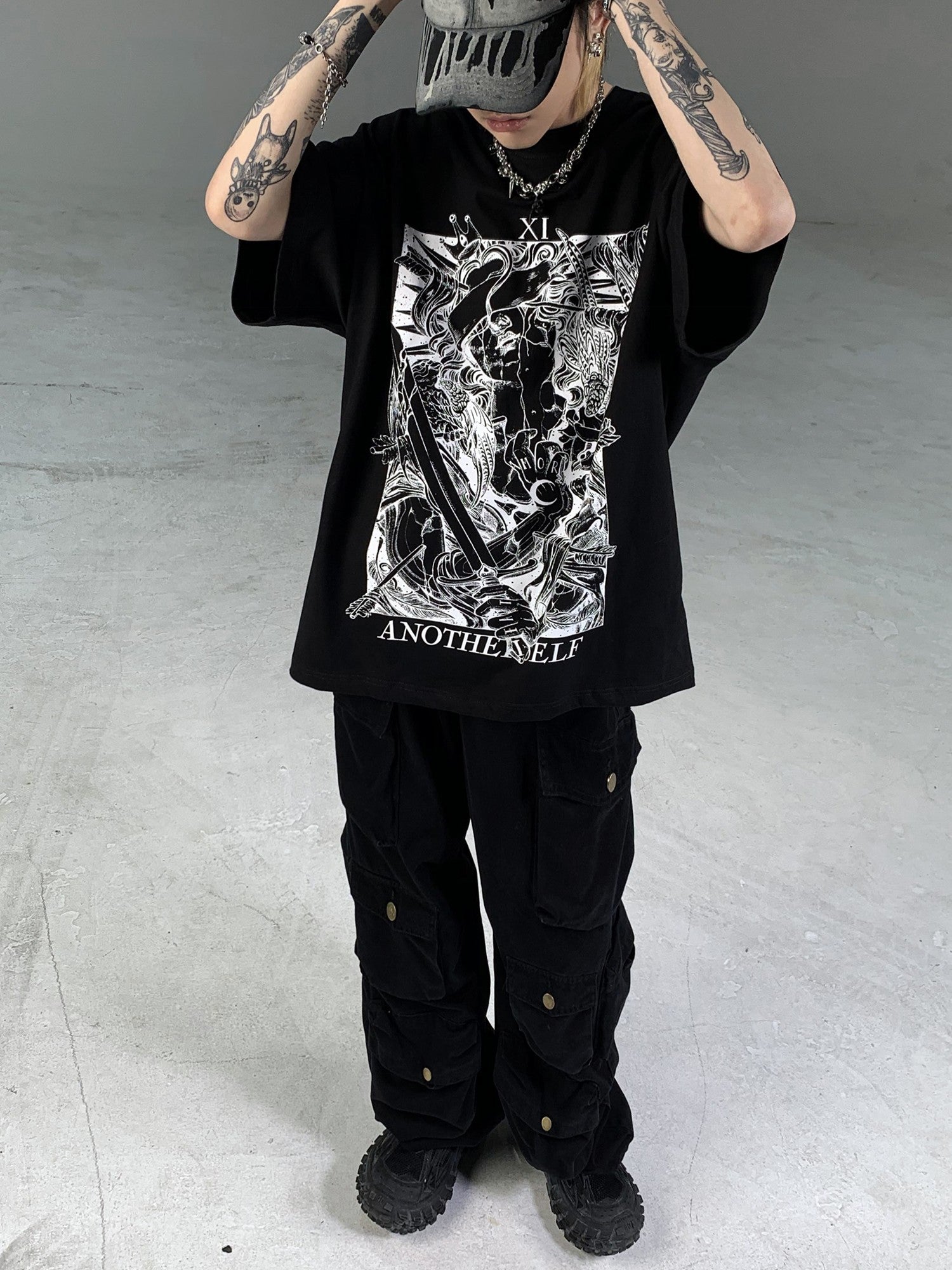 Goth Streetwear Another Self XI T-Shirt