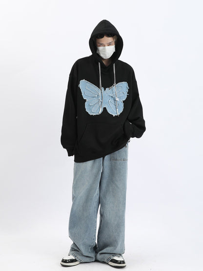 Butterfly Fleece Hoodie