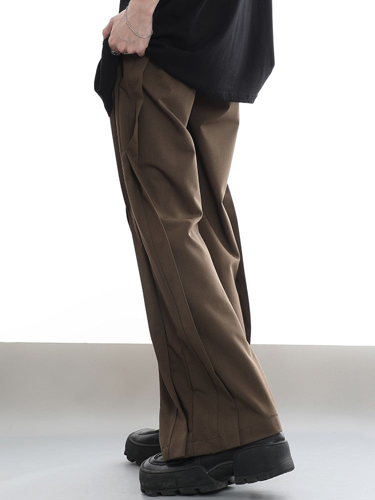 Pleated Relaxed Fit Pants