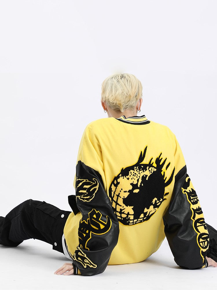 Watch The World Burn Varsity Jacket