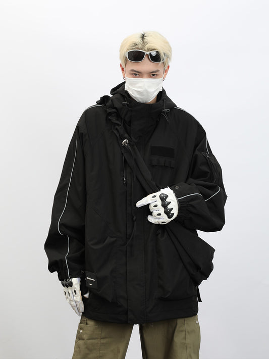 Reflective Hooded Jacket