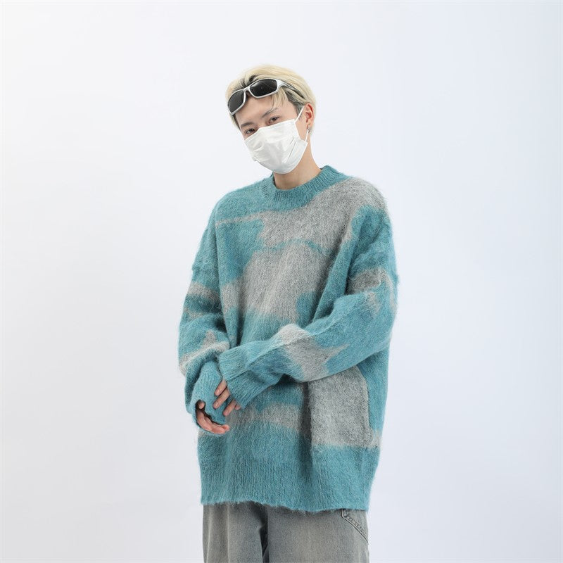 Flowing Forms Mohair Blend Sweater