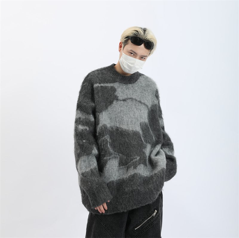 Flowing Forms Mohair Blend Sweater
