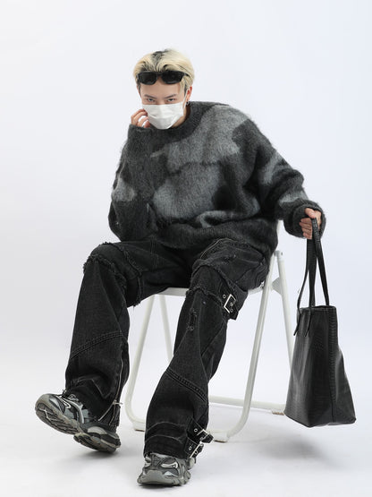 Flowing Forms Mohair Blend Sweater