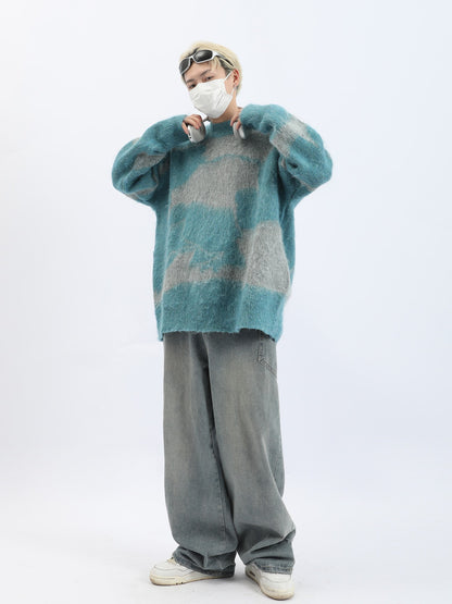 Flowing Forms Mohair Blend Sweater